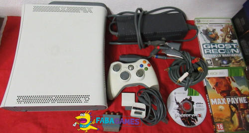 Xbox 360 console max - 60, gb